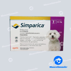 SIMPARICA 10 MG 2.5 A 5 KG 3 TABLETAS