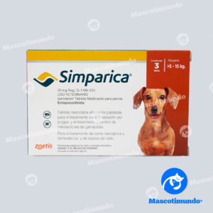 SIMPARICA 20 MG 5 A 10 KG 3 TABLETAS