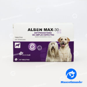 ALBEN MAX 30 ANTIPARASITARIO 30 TABLETAS
