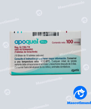 APOQUEL 3.6 MG 100 TABLETAS