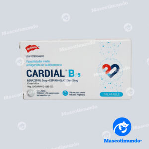 CARDIAL B 5 MG 20 TABLETAS