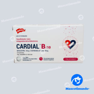 CARDIAL B 10 MG 20 TABLETAS