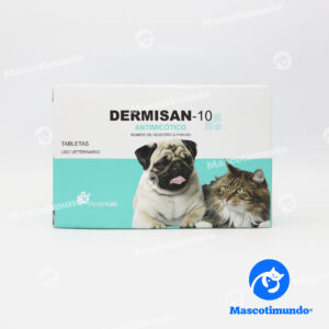 DERMISAN-10 ANTIMICOTICO 30 TABLETAS MEDERILAB