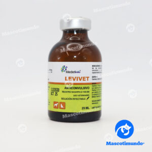 LEVIVET ANTICONVULSIVO SOLUCIÓN INYECTABLE 25 ML MEDERILAB