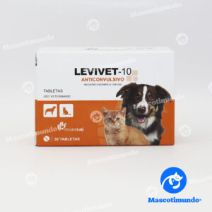 LEVIVET-10 ANTICONVULSIVO 30 TABLETAS MEDERILAB