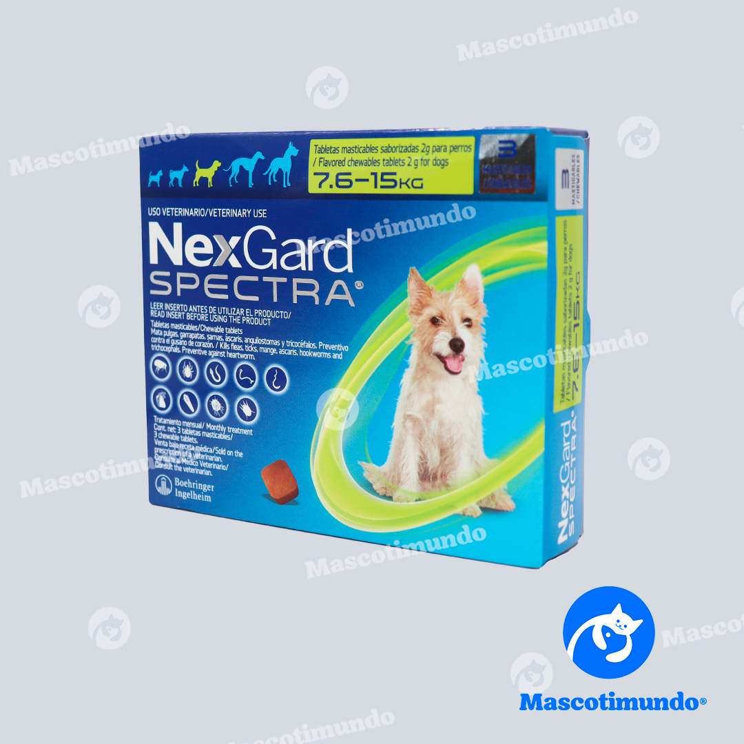 NEXGARD PERROS MEDIANOS 3 TABLETAS