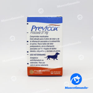 PREVICOX 57 MG 60 TBS