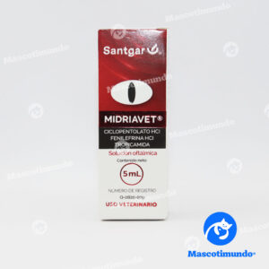 MIDRIAVET SOLUCIÓN OFTÁLMICA 5 ML SANTAGR