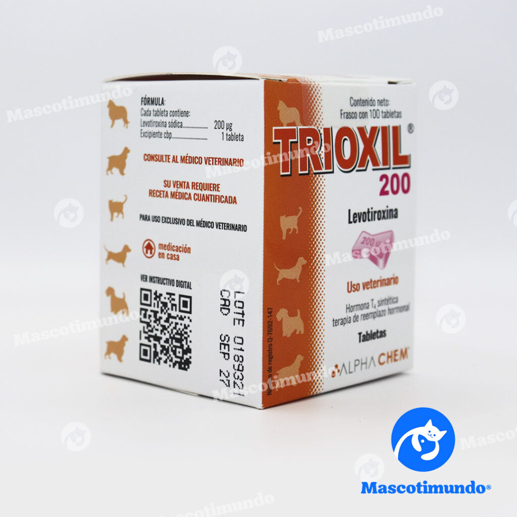 Trioxil TRIOXIL 200 LEVOTIROXINA | Mascotimundo®