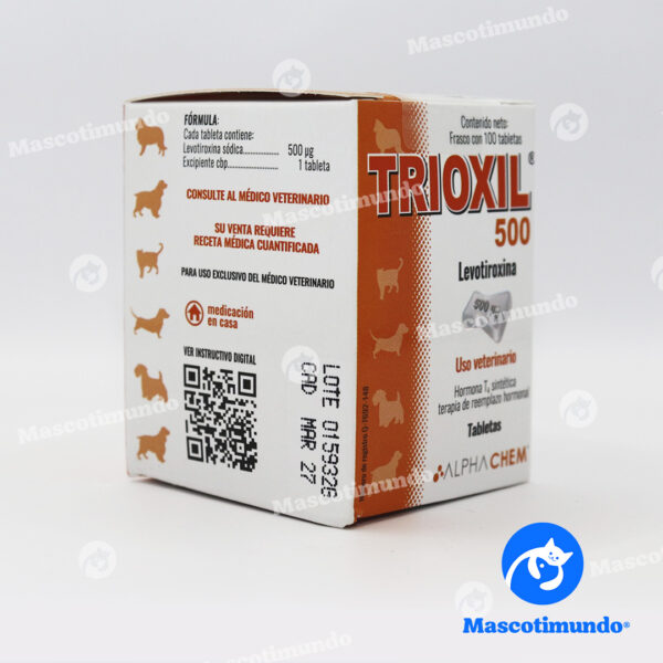 Trioxil TRIOXIL 500 LEVOTIROXINA | Mascotimundo®