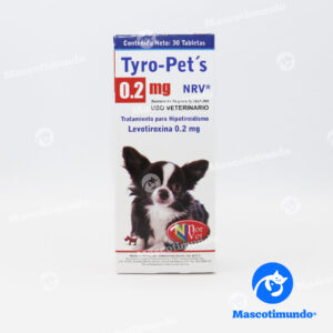 TYRO PETS CH 0.2 MG 30 TABLETAS MEDERILAB