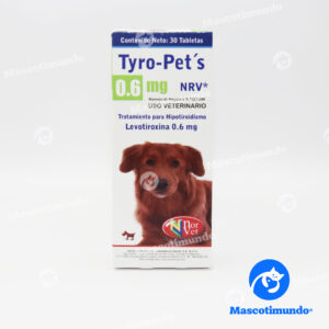 TYRO PETS L 0.6 MG  30 TABLETAS MEDERILAB