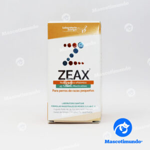 ZEAX NUTRACÉUTICO OFTÁLMICO 45 TABLETAS PERROS RAZAS PEQUEÑAS SANTGAR