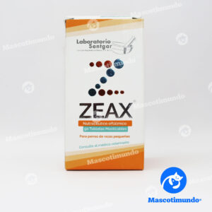 ZEAX NUTRACÉUTICO OFTÁLMICO 90 TABLETAS PERROS RAZAS PEQUEÑAS SANTGAR