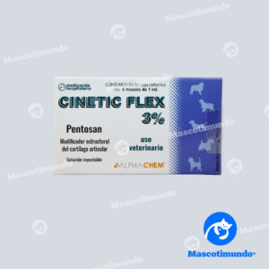CINETIC FLEX 3% SOLUCIÓN INYECTABLE 4 FRASCOS DE 1 ML