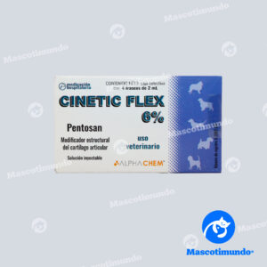 CINETIC FLEX 6% SOLUCIÓN INYECTABLE 4 FRASCOS DE 2 ML