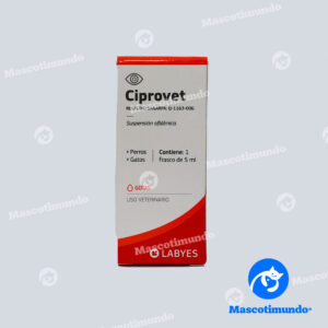 CIPROVET SOLUCIÓN OFTÁLMICA 1 FRASCO DE 5 ML