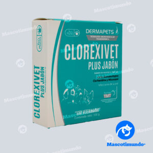 CLOREXIVET PLUS JABÓN DERMATOLÓGICO PARA INFECCIONES DE LA PIEL 100 GR PETS PHARMA