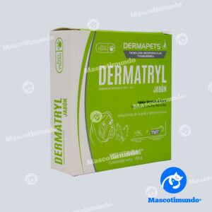 DERMATRYL JABÓN DERMATOLÓGICO TRICLOSÁN Y EXTRACTOS NATURALES 100 GR PETS PHARMA