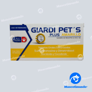 GIARDI PET'S PLUS AMARILLO 20 TABLETAS