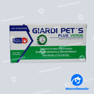 GIARDI PET'S PLUS VERDE 20 TABLETAS