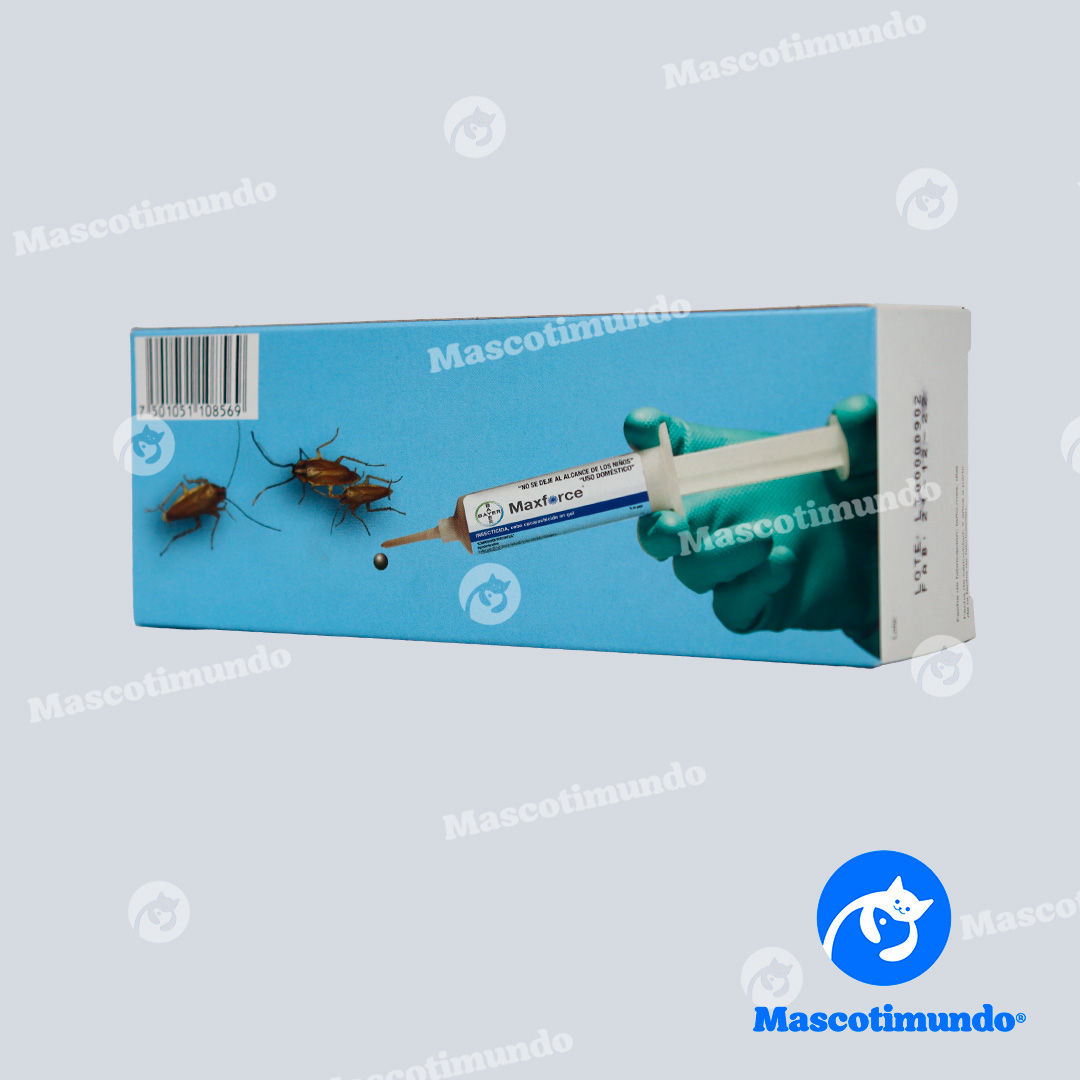 MAXFORCE INSECTICIDA, CEBO CUCARACHICIDA EN GEL 30 GR - Imagen 2
