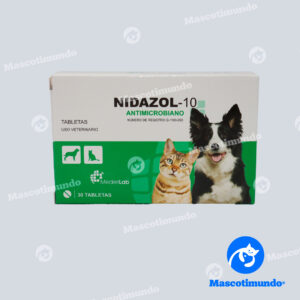 NIDAZOL-10 ANTIMICROBIANO 30 TABLETAS