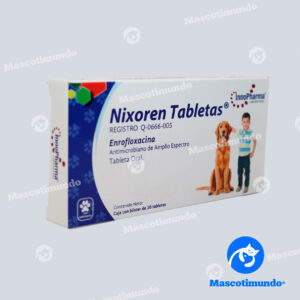NIXOREN TABLETAS ANTIMICROBIANO CAJA CON 20 TABLETAS