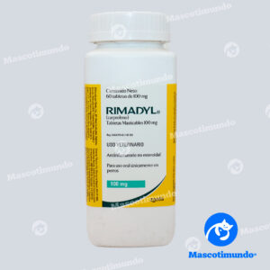 RIMADYL 100 MG ANTIINFLAMATORIO 60 TABLETAS MASTICABLES ZOETIS