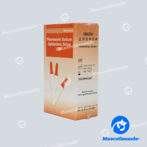 FLUORESCEIN SODIUM OPHTALMIC STRIPS USP 100 TIRAS