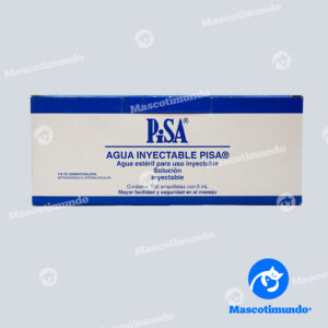 AGUA INYECTABLE PISA 100 AMPOLLETAS CON 100 ML
