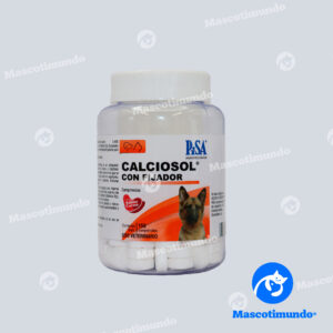 CALCIOSOL CON FIJADOR 150 COMPRIMIDOS SABOR CARNE