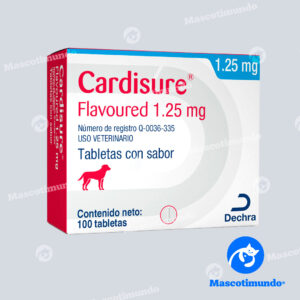 CARDISURE FLAVOURED 1.25 MG 100 TABLETAS