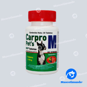 CARPRO PET'S M 30 TABLETAS