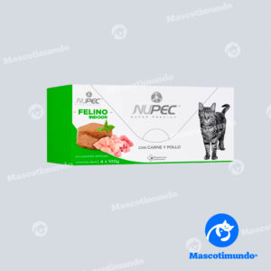 ALIMENTO HÚMEDO NUPEC FELINO INDOOR 4 LATAS