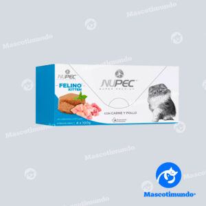 ALIMENTO HÚMEDO NUPEC FELINO KITTEN 4 LATAS