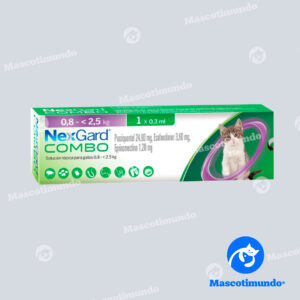 NEXGARD COMBO PARA GATOS 0.8-2.5 KG