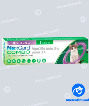 NEXGARD COMBO PARA GATOS 0.8-2.5 KG