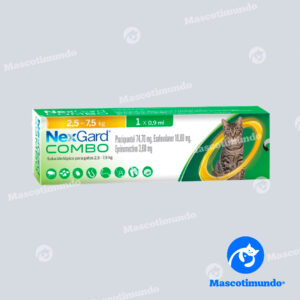 NEXGARD COMBO PARA GATOS 2.5-7.5 KG