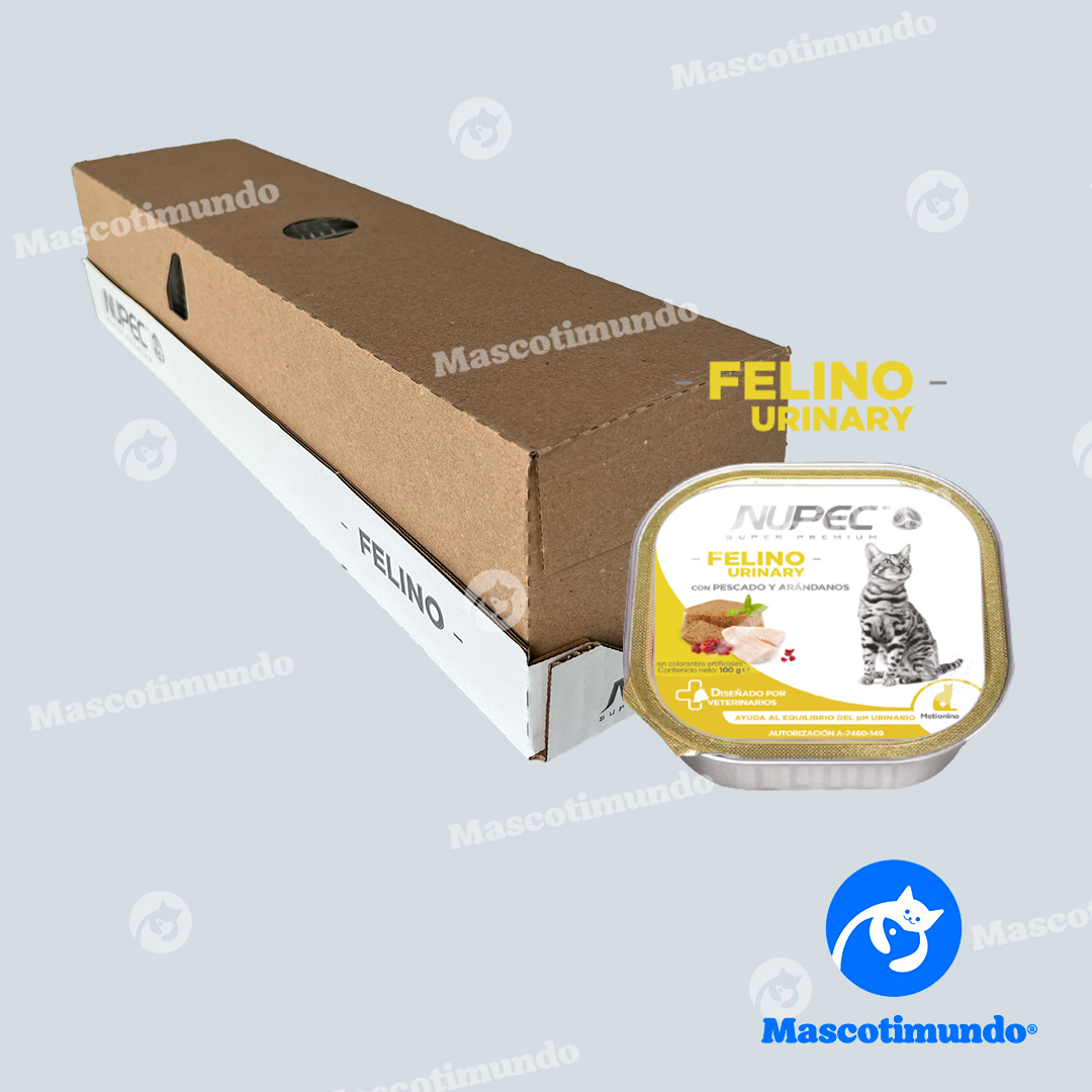 ALIMENTO HÚMEDO FELINO URINARY NUPEC - 16 PZS