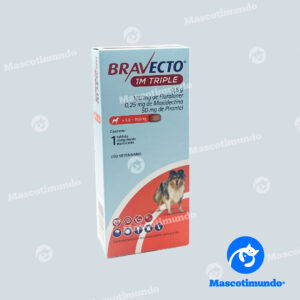 BRAVECTO 1M TRIPLE PERROS DE 5 A 10 KG 1 TABLETA