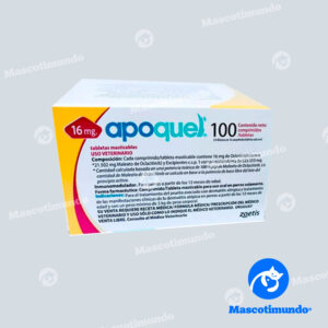 APOQUEL 16 MG 100 TABLETAS MASTICABLES