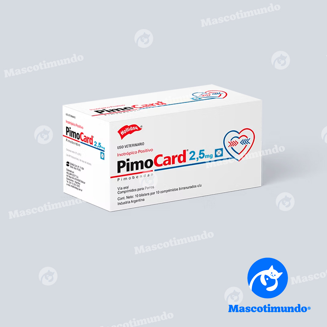 PIMOCARD 2.5 MG 100 TABLETAS