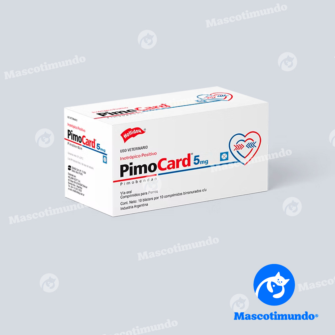 PIMOCARD 5 MG 100 TABLETAS